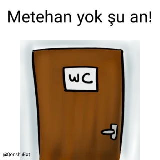 🚽 emoji Metehan @Qonshubot Telegram sticker 22 of 31