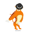 🌸 emoji @nigg2 animated dancer Telegram sticker 9 of 9