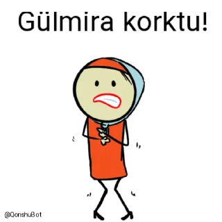 😰 emoji Ğülmira @Qonshubot Telegram sticker 15 of 31