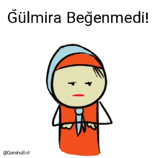 👎 emoji Ğülmira @Qonshubot Telegram sticker 21 of 31