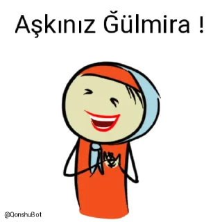 ❤️ emoji Ğülmira @Qonshubot Telegram sticker 7 of 31