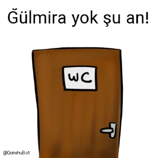 🚽 emoji Ğülmira @Qonshubot Telegram sticker 22 of 31