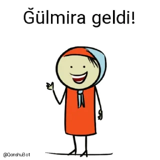 ✋️ emoji Ğülmira @Qonshubot Telegram sticker 1 of 31