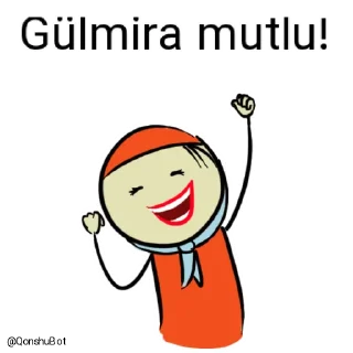 😄 emoji Ğülmira @Qonshubot Telegram sticker 12 of 31