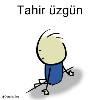 😓 emoji Tahir @Qonshubot Telegram sticker 11 of 31