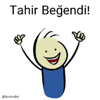 👍 emoji Tahir @Qonshubot Telegram sticker 20 of 31