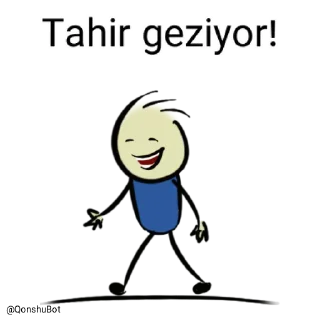 🚶‍♂️ emoji Tahir @Qonshubot Telegram sticker 10 of 31