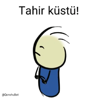 😒 emoji Tahir @Qonshubot Telegram sticker 13 of 31