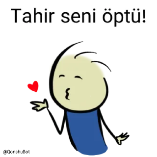 💋 emoji Tahir @Qonshubot Telegram sticker 19 of 31