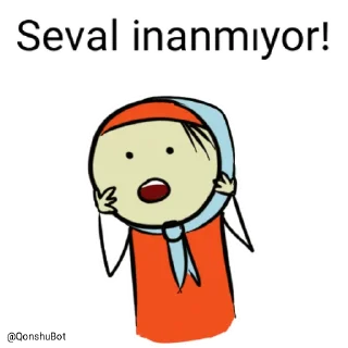 Sticker from Seval @Qonshubot
