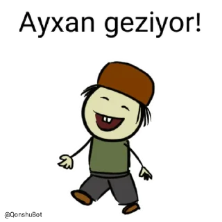 🚶‍♂️ emoji Ayxan @Qonshubot Telegram sticker 10 of 31