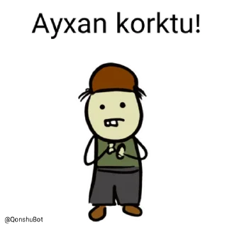 😰 emoji Ayxan @Qonshubot Telegram sticker 15 of 31