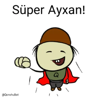 😎 emoji Ayxan @Qonshubot Telegram sticker 6 of 31