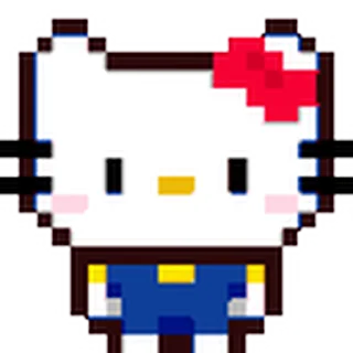 ❤ emoji Saniro pixel ^᪲ @ID_CALIXTE ོ𑁬 Telegram sticker 6 of 32