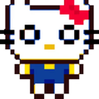 😊 emoji Saniro pixel ^᪲ @ID_CALIXTE ོ𑁬 Telegram sticker 12 of 32