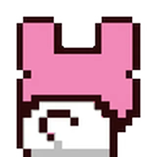 💃 emoji Saniro pixel ^᪲ @ID_CALIXTE ོ𑁬 Telegram sticker 21 of 32