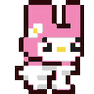 🐰 emoji Saniro pixel ^᪲ @ID_CALIXTE ོ𑁬 Telegram sticker 1 of 32