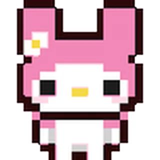 ❤ emoji Saniro pixel ^᪲ @ID_CALIXTE ོ𑁬 Telegram sticker 5 of 32