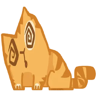 👍 emoji 🐈 Kit Cat 🐈 
@WildMoneyPro Telegram sticker 17 of 64