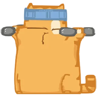 👍 emoji 🐈 Kit Cat 🐈 
@WildMoneyPro Telegram sticker 21 of 64