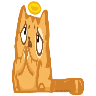 👍 emoji 🐈 Kit Cat 🐈 
@WildMoneyPro Telegram sticker 16 of 64