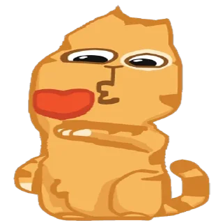 👍 emoji 🐈 Kit Cat 🐈 
@WildMoneyPro Telegram sticker 8 of 64