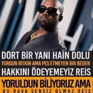 Sticker from yeezus