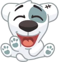 Sticker from Dog