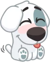 Sticker from Dog