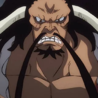 😠 emoji Kaido @StickersofAnime Telegram sticker 7 of 58