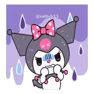 😬 emoji 𝐾𝑢𝑟𝑜 & 𝑀𝑒𝑙𝑜🌂 @MTHRK11 ⤶ Telegram sticker 14 of 110