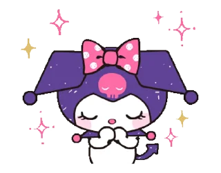 🥹 emoji 𝐾𝑢𝑟𝑜 & 𝑀𝑒𝑙𝑜🌂 @MTHRK11 ⤶ Telegram sticker 3 of 110