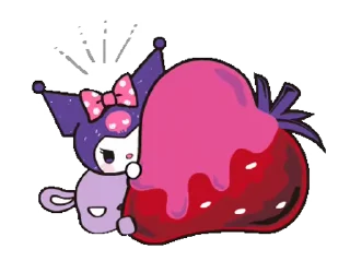 👀 emoji 𝐾𝑢𝑟𝑜 & 𝑀𝑒𝑙𝑜🌂 @MTHRK11 ⤶ Telegram sticker 11 of 110