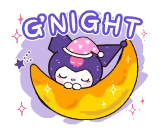 🌙 emoji 𝐾𝑢𝑟𝑜 & 𝑀𝑒𝑙𝑜🌂 @MTHRK11 ⤶ Telegram sticker 17 of 110