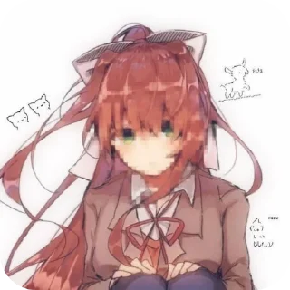 Sticker from Just monika.