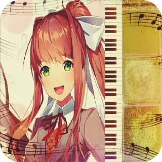 Sticker from Just monika.