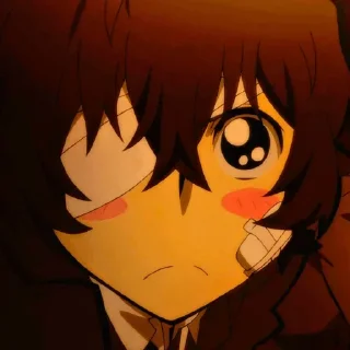 🥀 emoji '𝑫𝒂𝒛𝒂𝒊.太宰治 ⁭⁫
@Dazai_Osamu Telegram sticker 8 of 70
