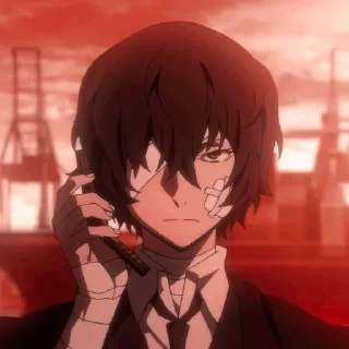 🥀 emoji '𝑫𝒂𝒛𝒂𝒊.太宰治 ⁭⁫
@Dazai_Osamu Telegram sticker 17 of 70
