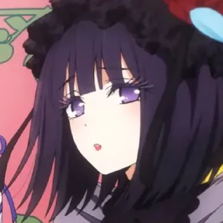 Sticker from shizuku @stickerspackanime