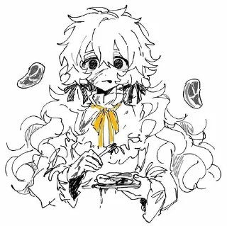 😶 emoji hello charlotte ! @ktiwcka Telegram sticker 2 of 100