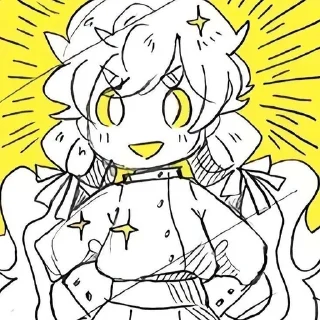 🤩 emoji hello charlotte ! @ktiwcka Telegram sticker 20 of 100