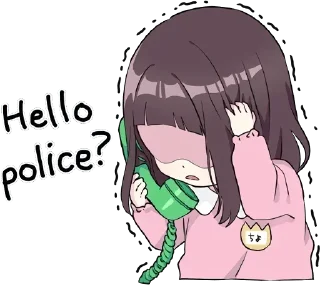 😱 emoji Kawaii Telegram sticker 17 of 79
