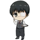 😐 emoji Tokyo Ghoul Telegram sticker 15 of 90