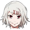 😊 emoji Tokyo Ghoul Telegram sticker 19 of 90