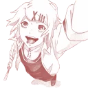 😃 emoji Tokyo Ghoul Telegram sticker 20 of 90