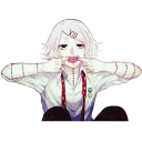 😜 emoji Tokyo Ghoul Telegram sticker 22 of 90