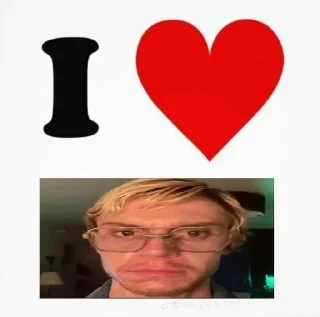 Sticker from Jeffrey Dahmer ♥️