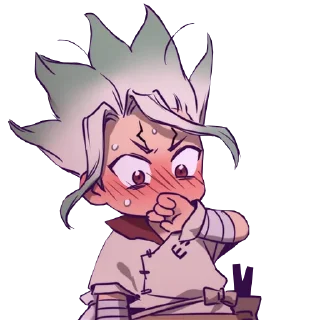 Sticker from Dr. Stone [@TodorokiShouto]
