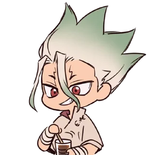 Sticker from Dr. Stone [@TodorokiShouto]