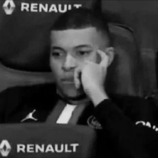 Sticker from Mbappe